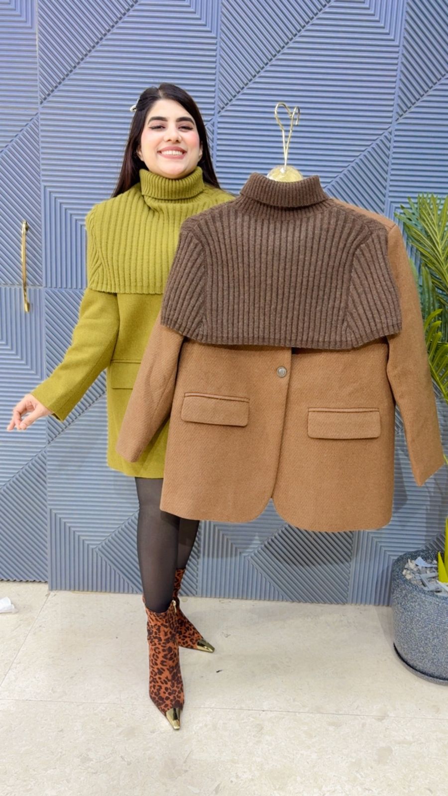 PREMIUM CAPE BLAZER GGR3889