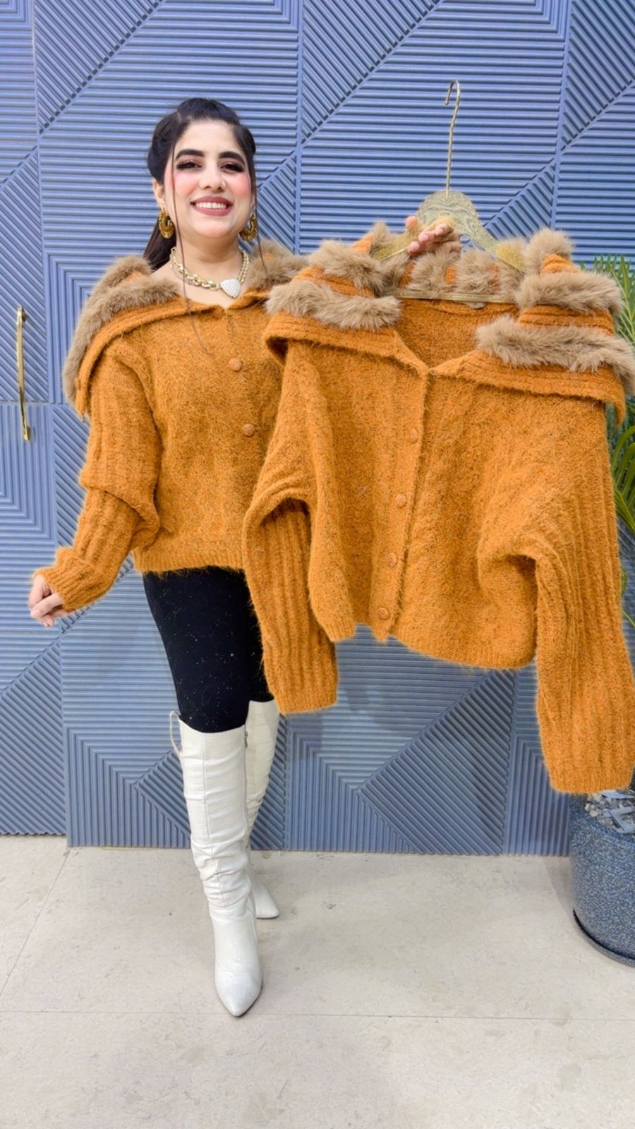 BEAUTIFUL WOOLEN JACKET GGR3898