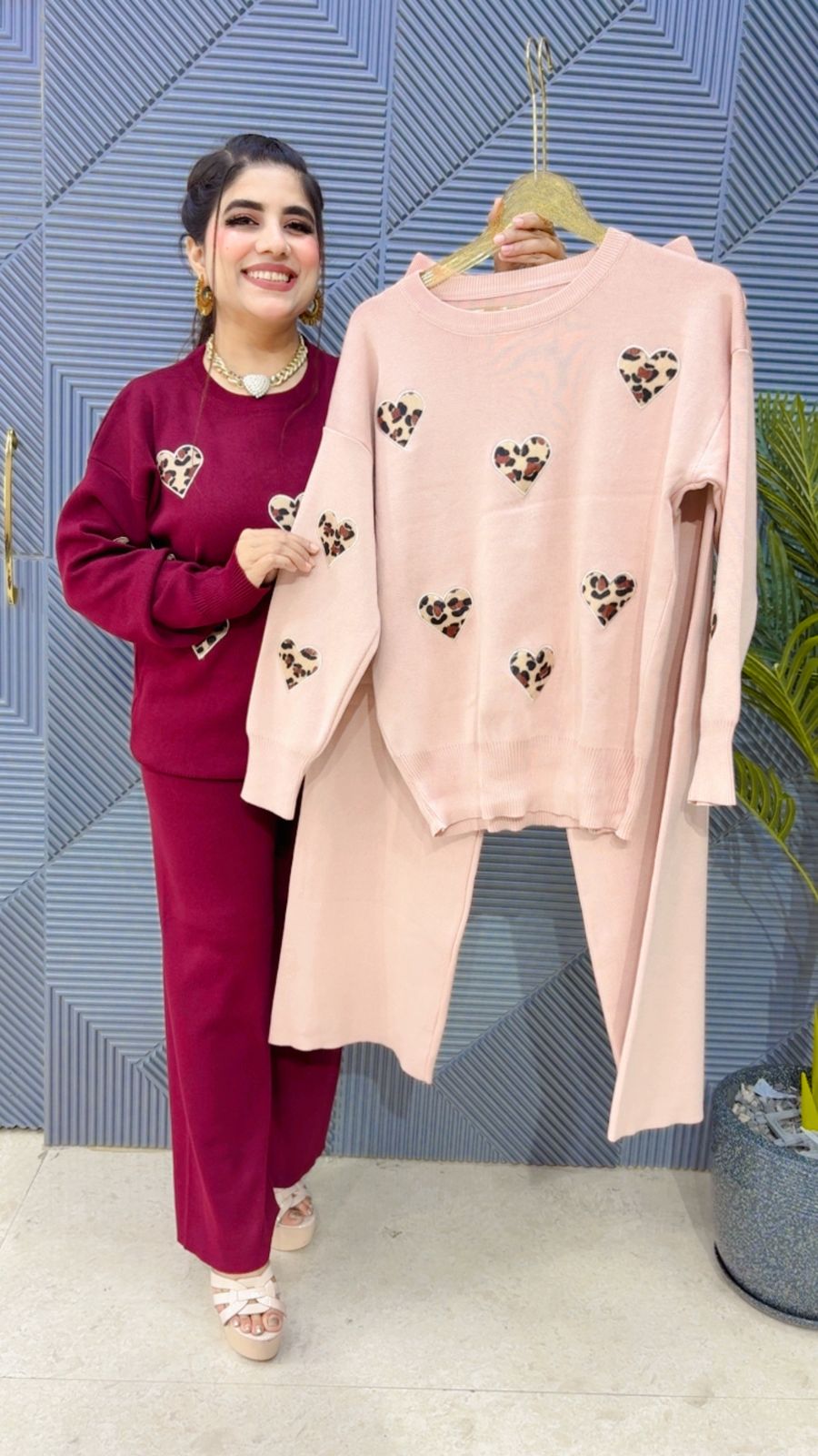 BEAUTIFUL HEART CORD SET GGR3902