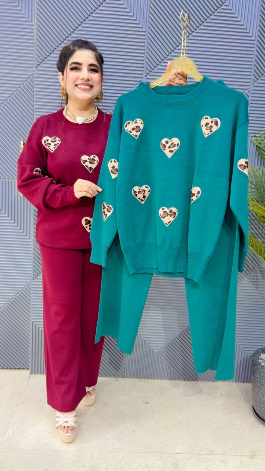 BEAUTIFUL HEART CORD SET GGR3902