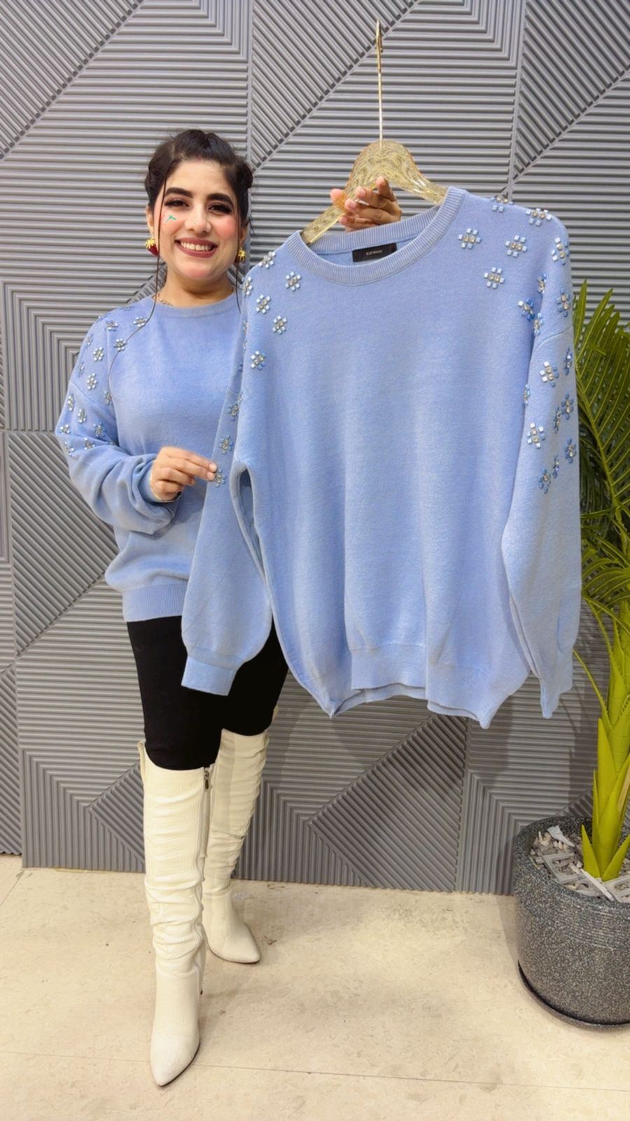 PREMIUM STUDDED WORK TOP GGR3913