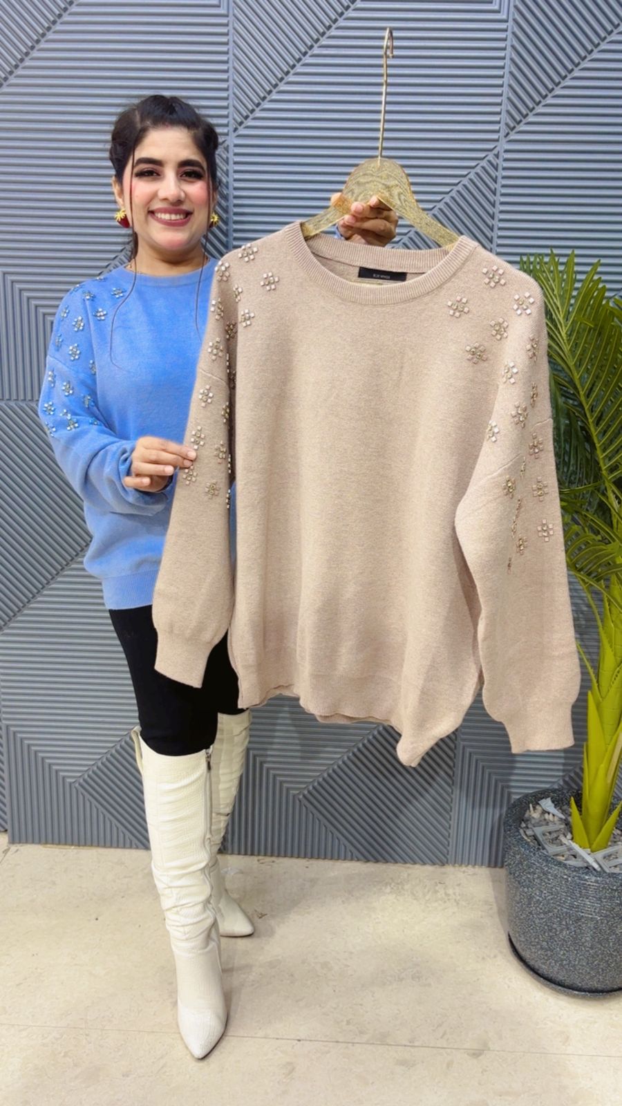 PREMIUM STUDDED WORK TOP GGR3913