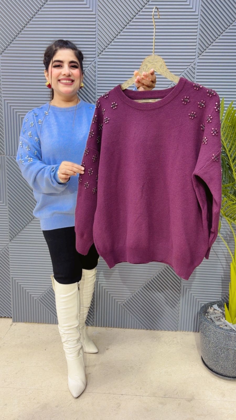 PREMIUM STUDDED WORK TOP GGR3913