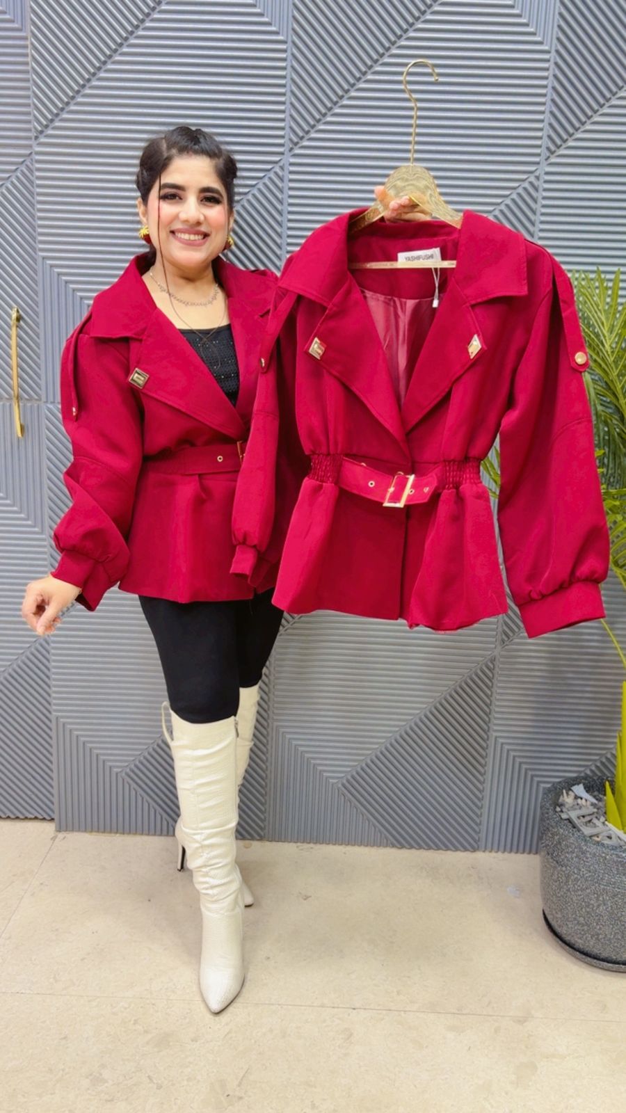 BEAUTIFUL WINTERWEAR BLAZER GGR3917