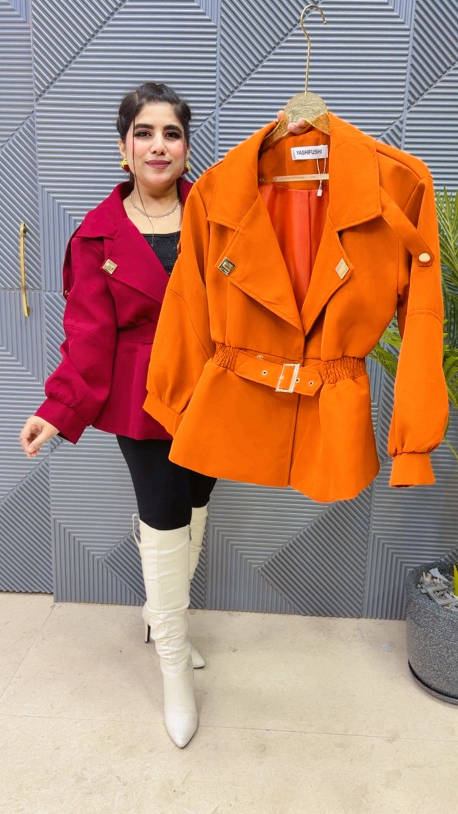 BEAUTIFUL WINTERWEAR BLAZER GGR3917