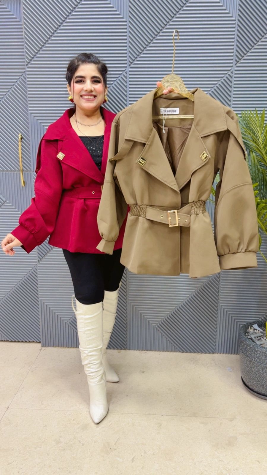 BEAUTIFUL WINTERWEAR BLAZER GGR3917