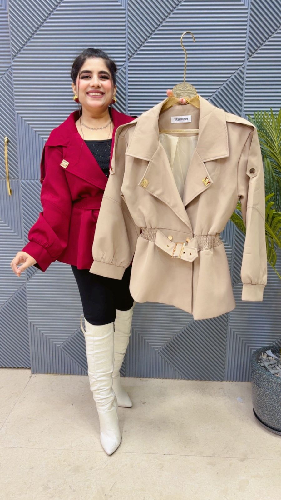 BEAUTIFUL WINTERWEAR BLAZER GGR3917