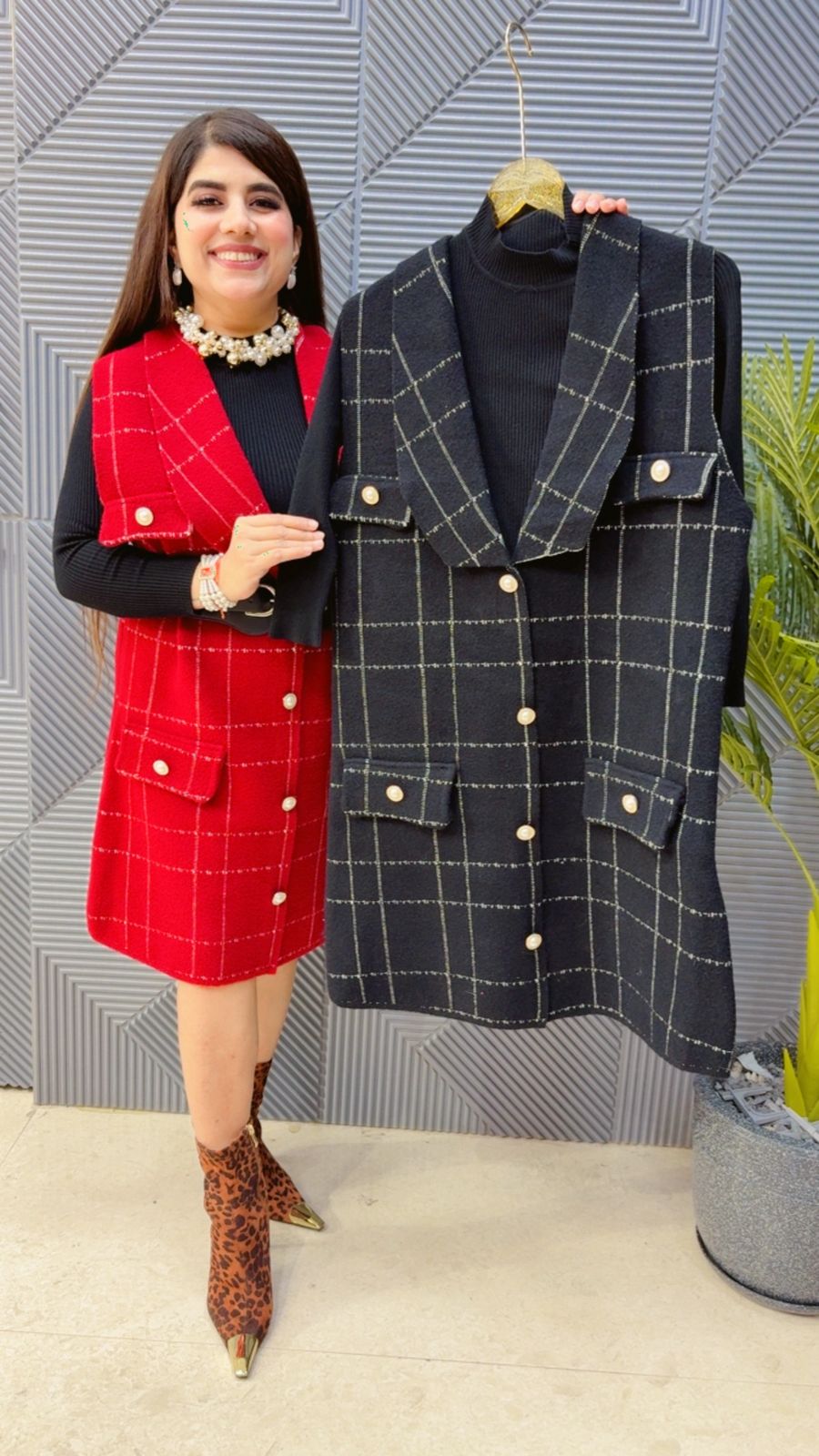 BEAUTIFUL TWO PIECE SET DRESS GGR3923