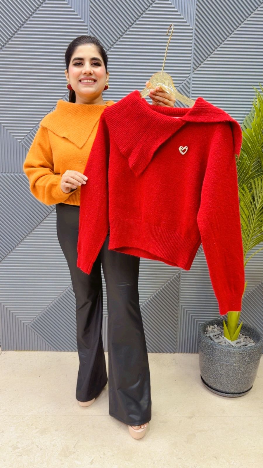 BEAUTIFUL WINTERWEAR TOP GGR3929