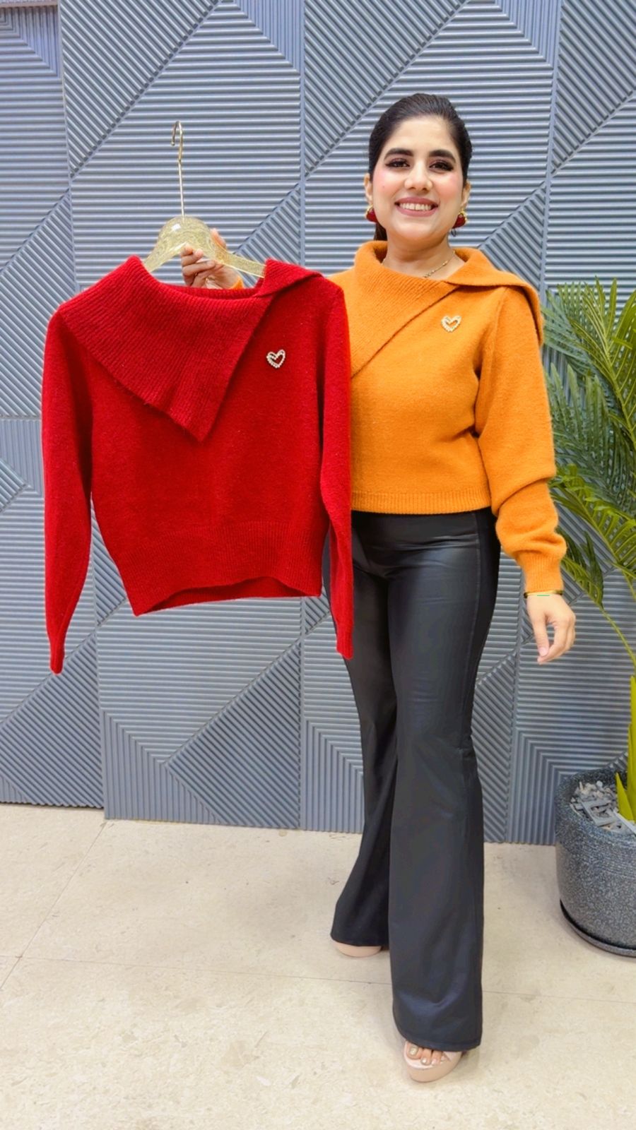 BEAUTIFUL WINTERWEAR TOP GGR3929