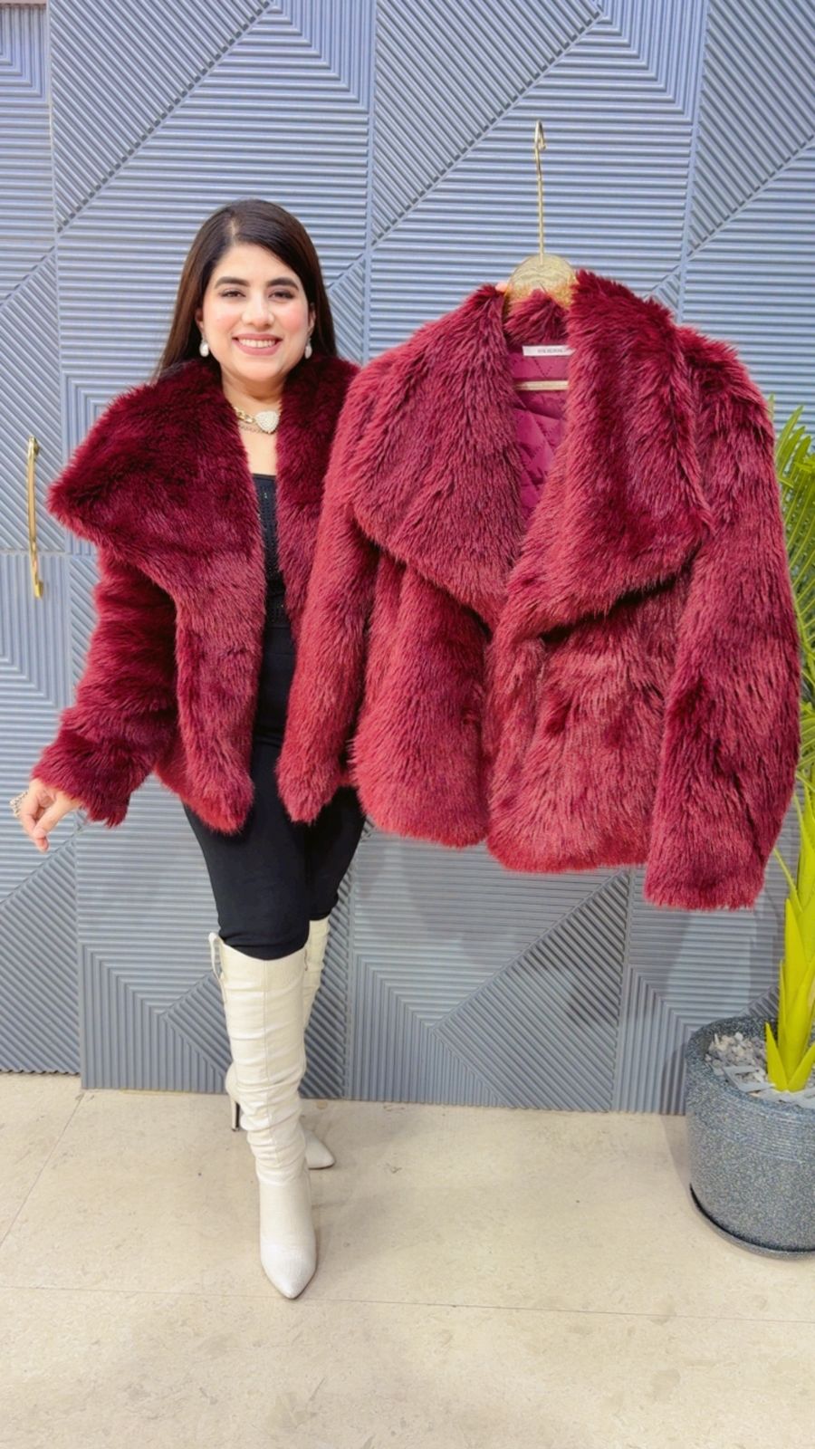 BEAUTIFUL FURR JACKET GGR3941