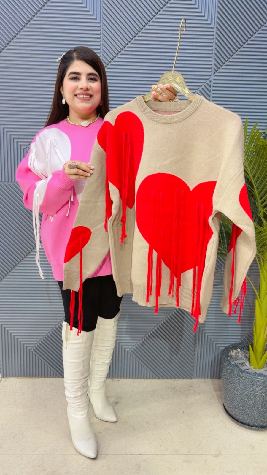 BEAUTIFUL HEART TOP GGR3942