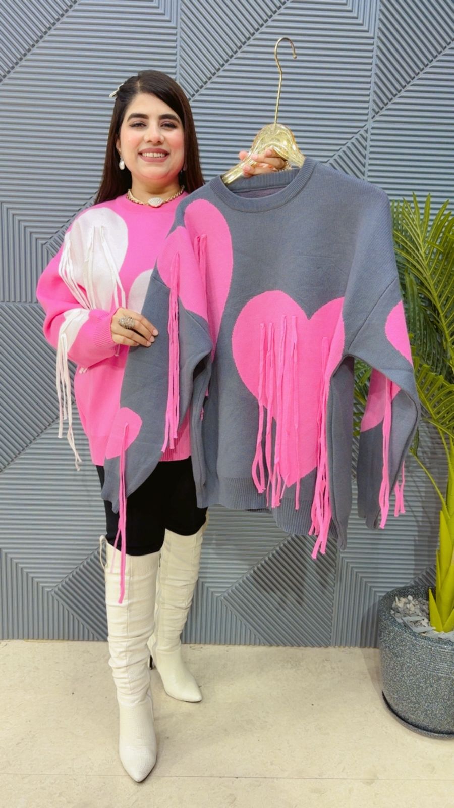 BEAUTIFUL HEART TOP GGR3942