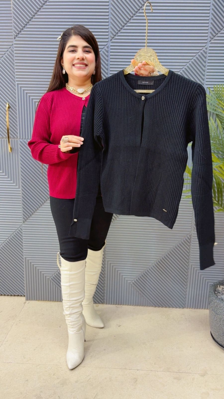 PREMIUM WINTERWEAR SHRUG GGR3948