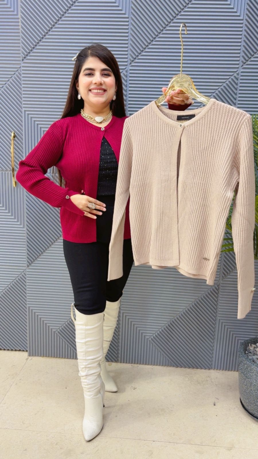 PREMIUM WINTERWEAR SHRUG GGR3948