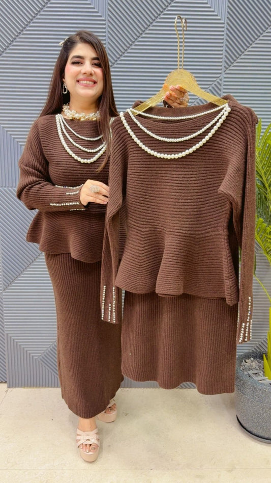 BEAUTIFUL POPLIN SKIRT SET GGR3979