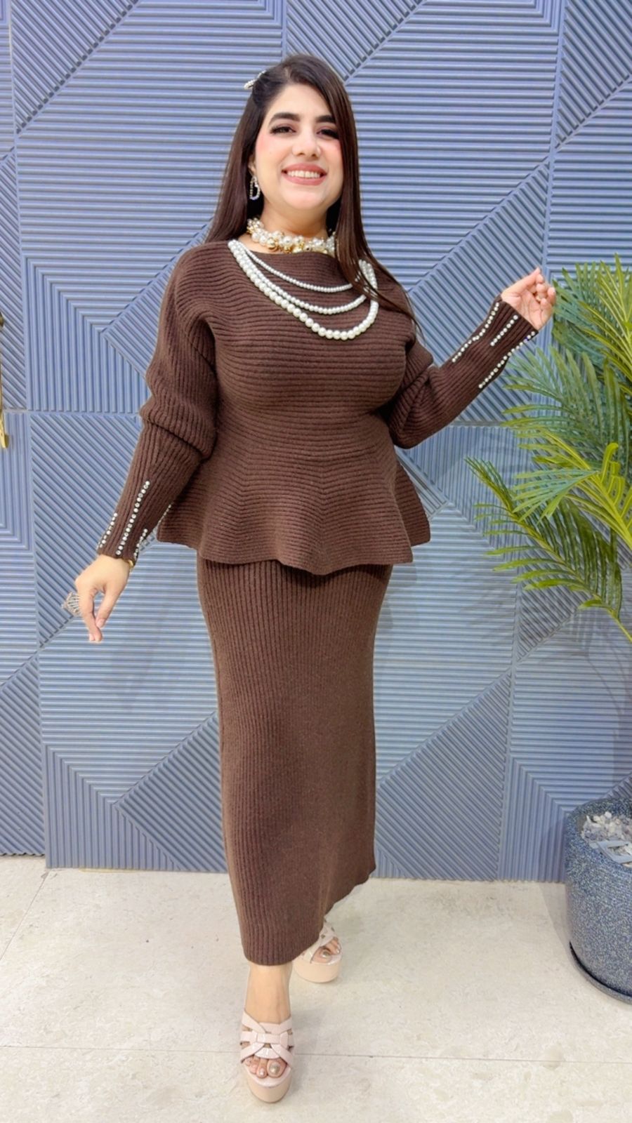 BEAUTIFUL POPLIN SKIRT SET GGR3979