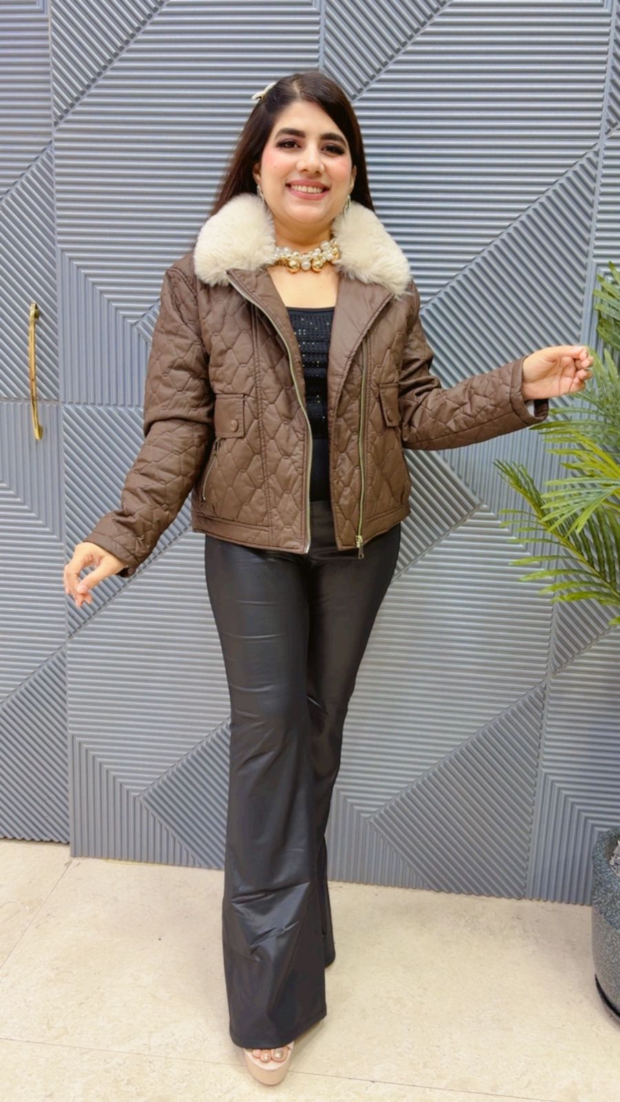 PREMIUM FURR JACKET GGR3987