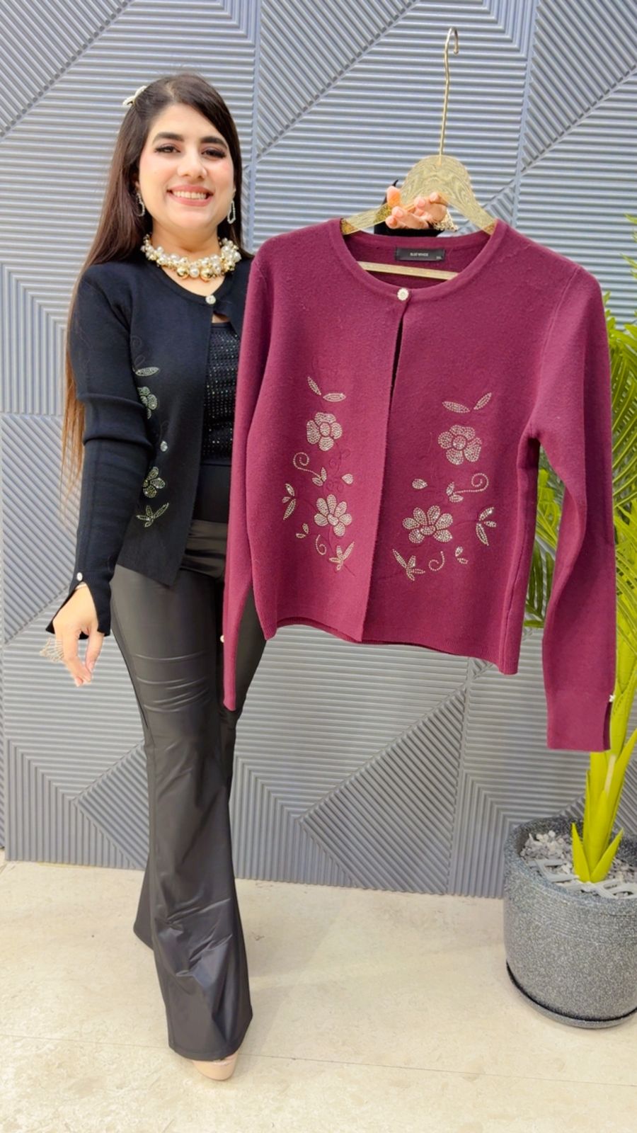 PREMIUM WINTERWEAR SHRUG GGR3989