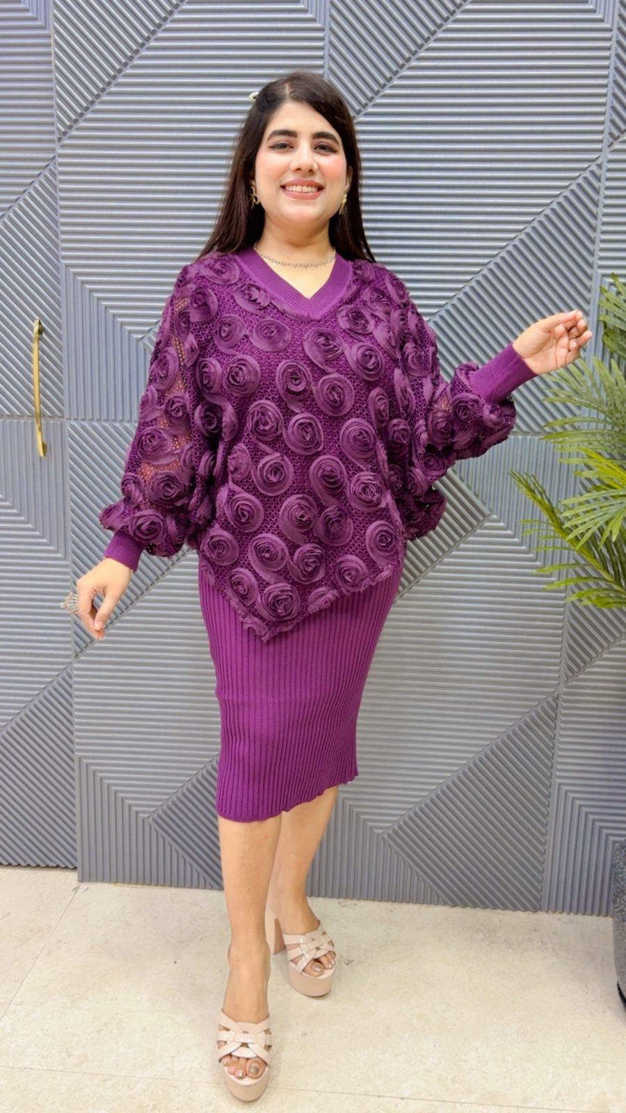 BEAUTIFUL ROSE DRESS GGR4003