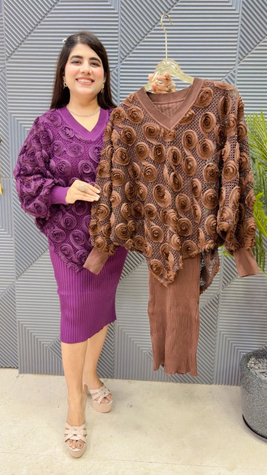 BEAUTIFUL ROSE DRESS GGR4003