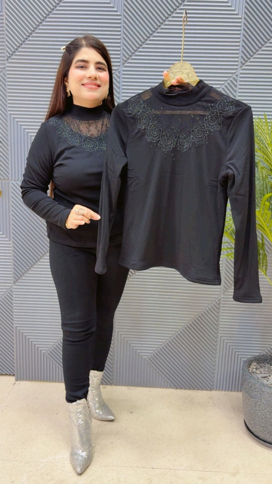 BEAUTIFUL FLECE TOP GGR4006