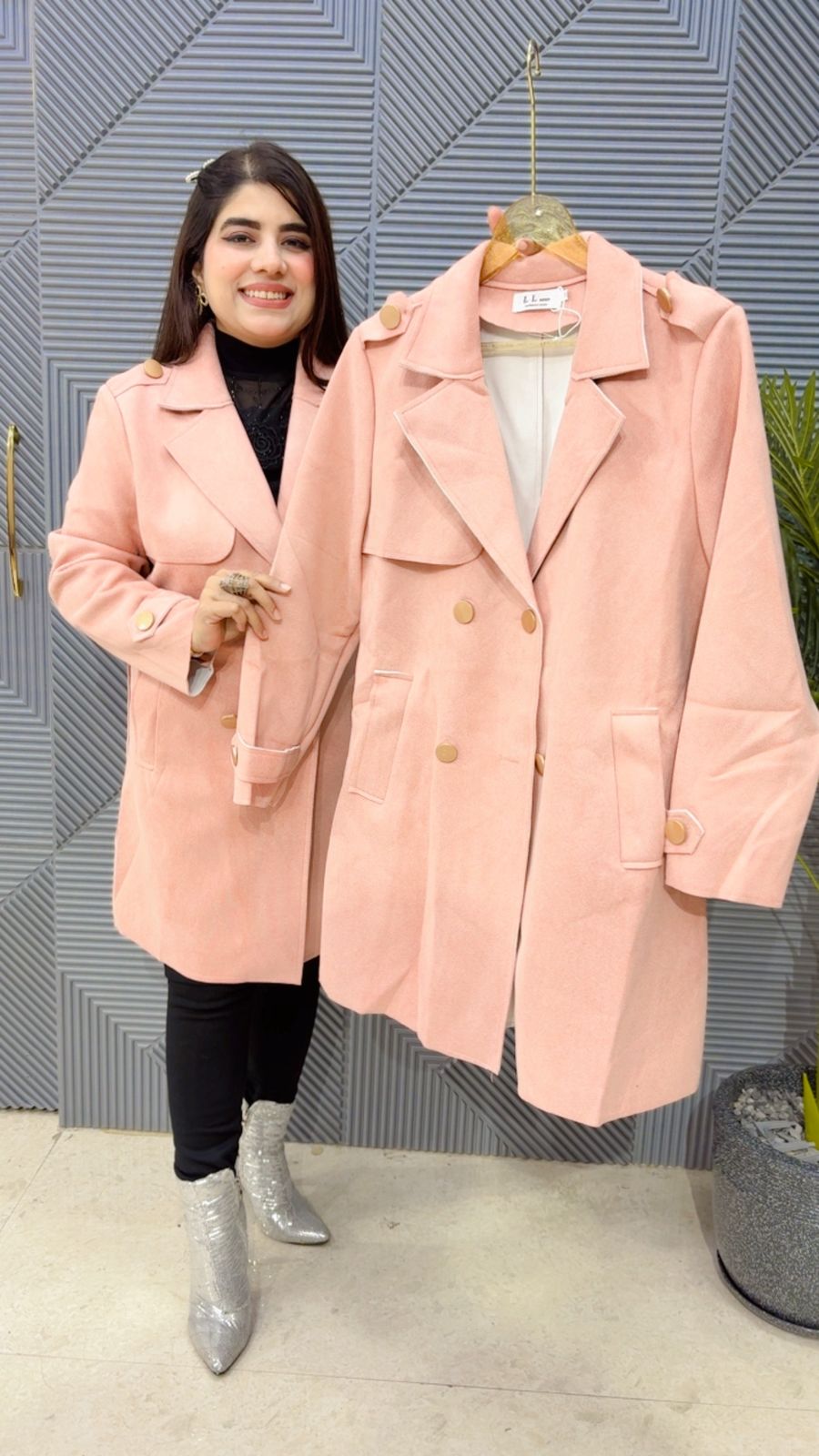 PREMIUM WINTERWEAR BLAZER COAT GGR4007