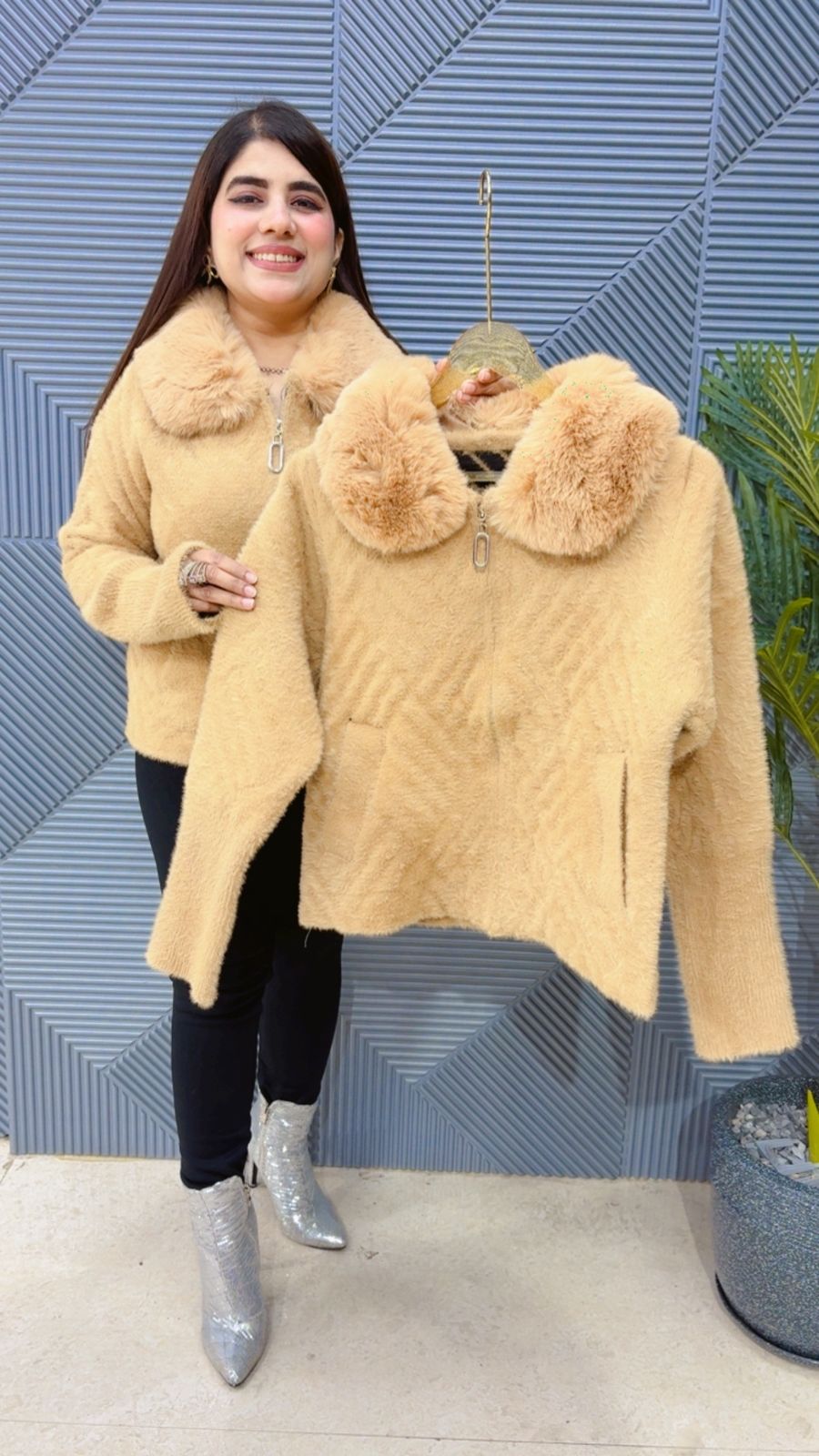 BEAUTIFUL FURR JACKET GGR4010