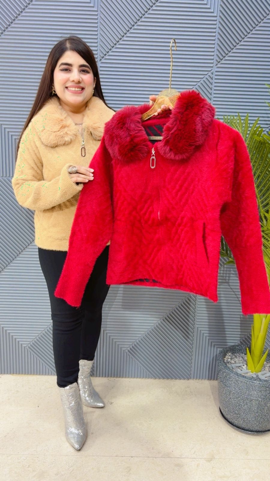 BEAUTIFUL FURR JACKET GGR4010