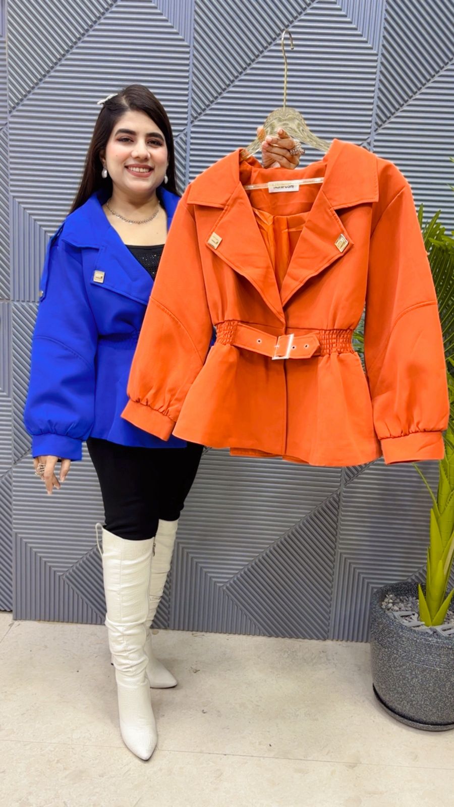 BEAUTIFUL WINTERWEAR BLAZER GGR4013