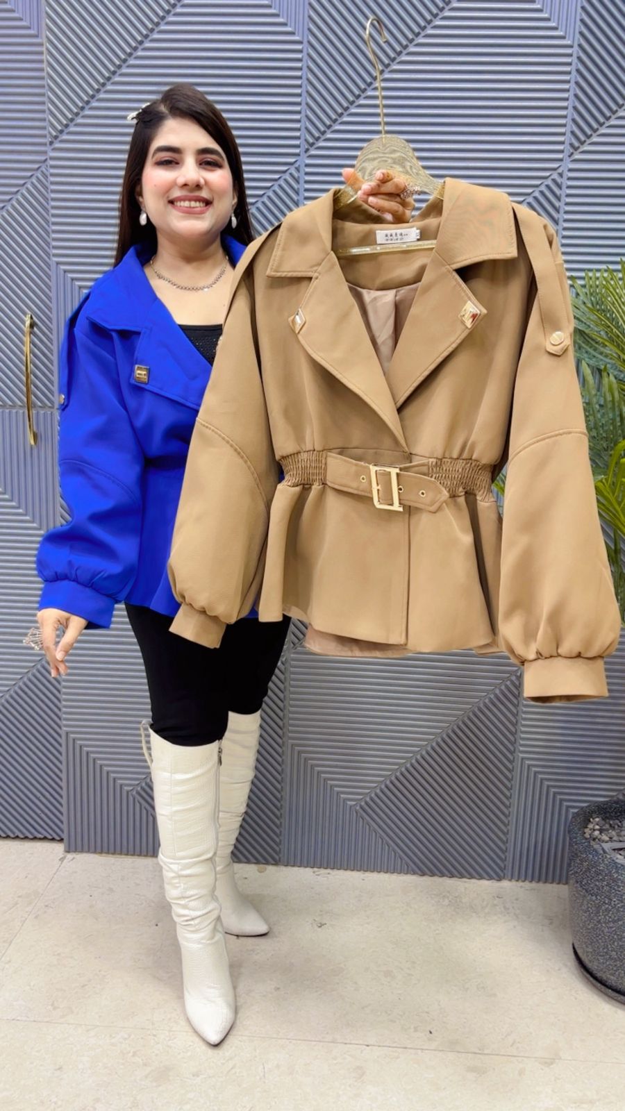 BEAUTIFUL WINTERWEAR BLAZER GGR4013