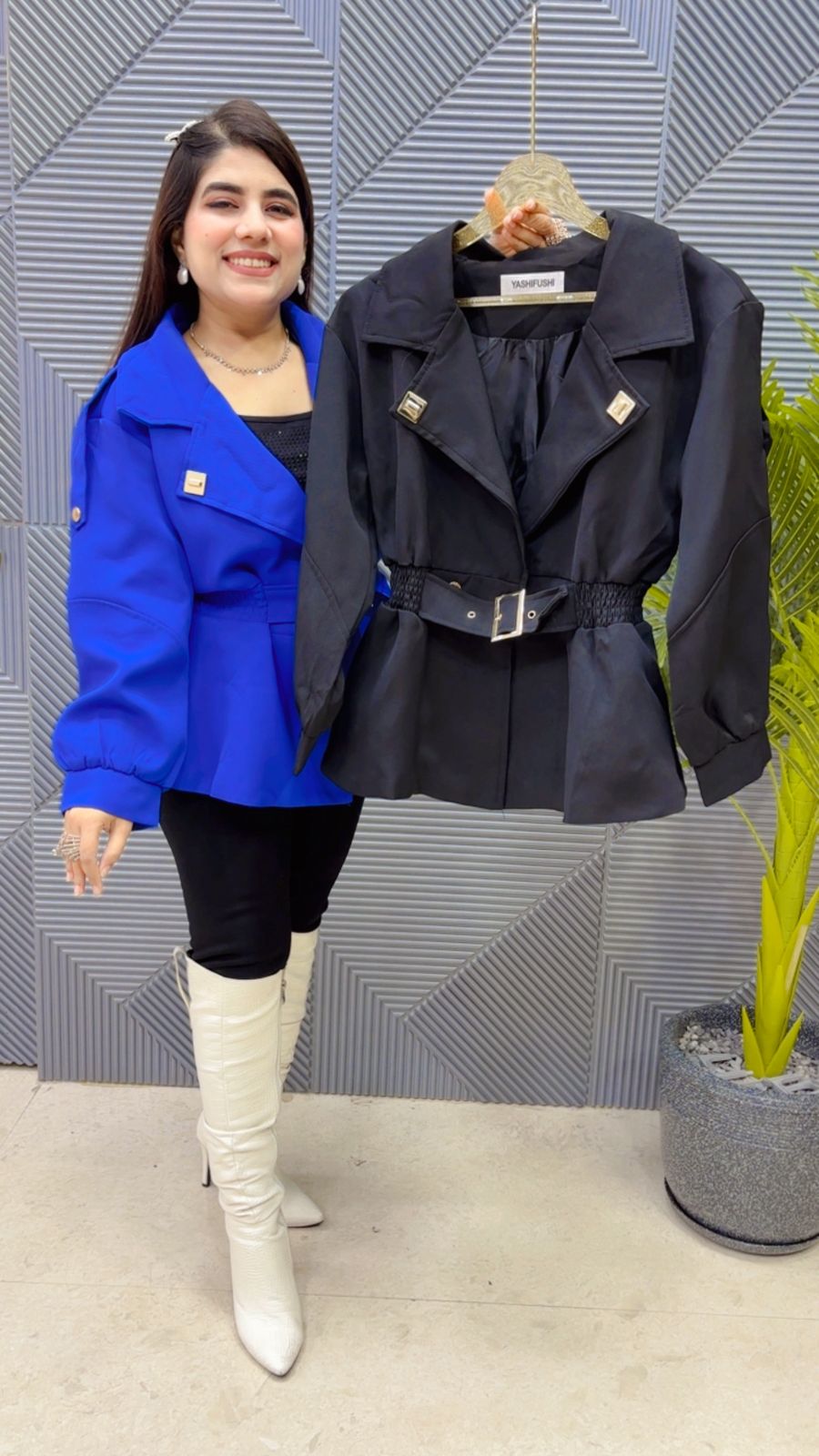 BEAUTIFUL WINTERWEAR BLAZER GGR4013