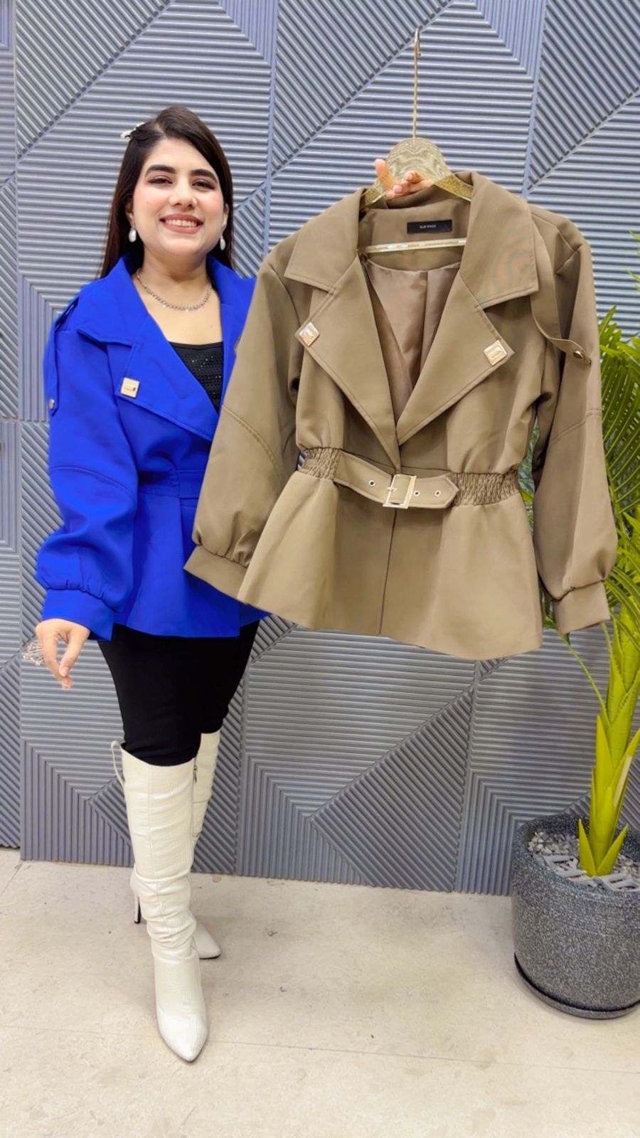 BEAUTIFUL WINTERWEAR BLAZER GGR4013