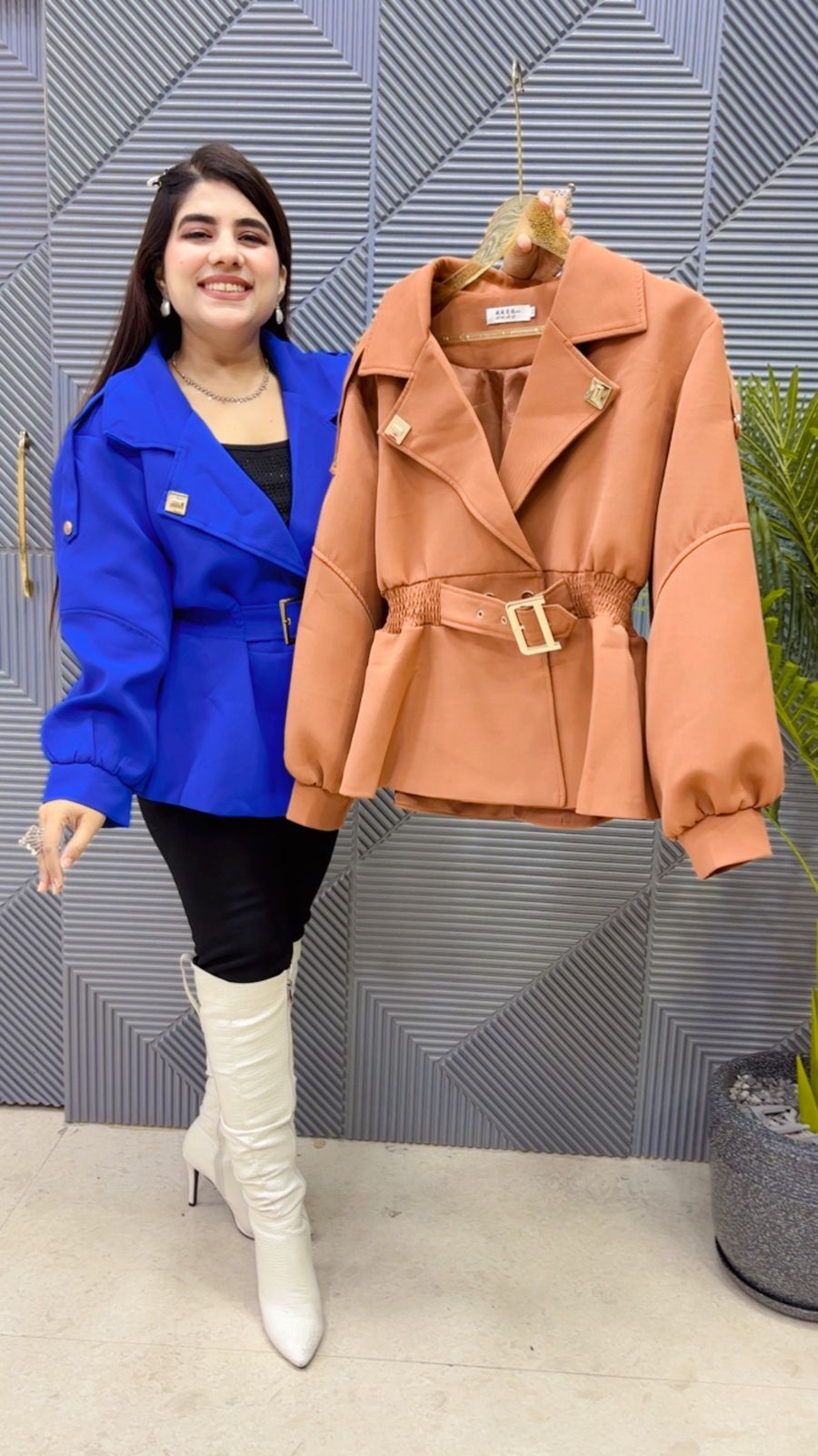 BEAUTIFUL WINTERWEAR BLAZER GGR4013