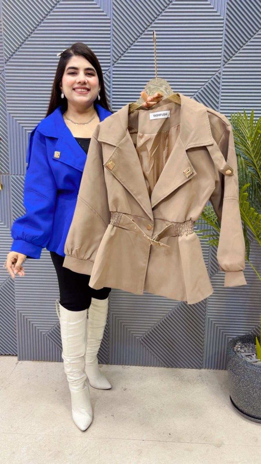 BEAUTIFUL WINTERWEAR BLAZER GGR4013