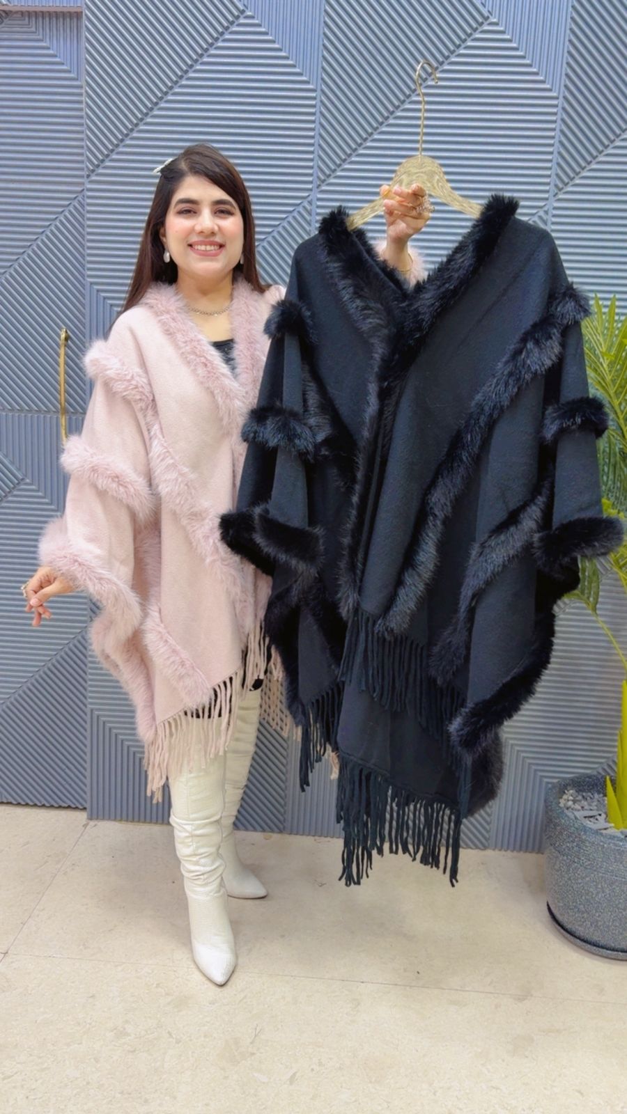 BEAUTIFUL FURR PONCHU GGR4012