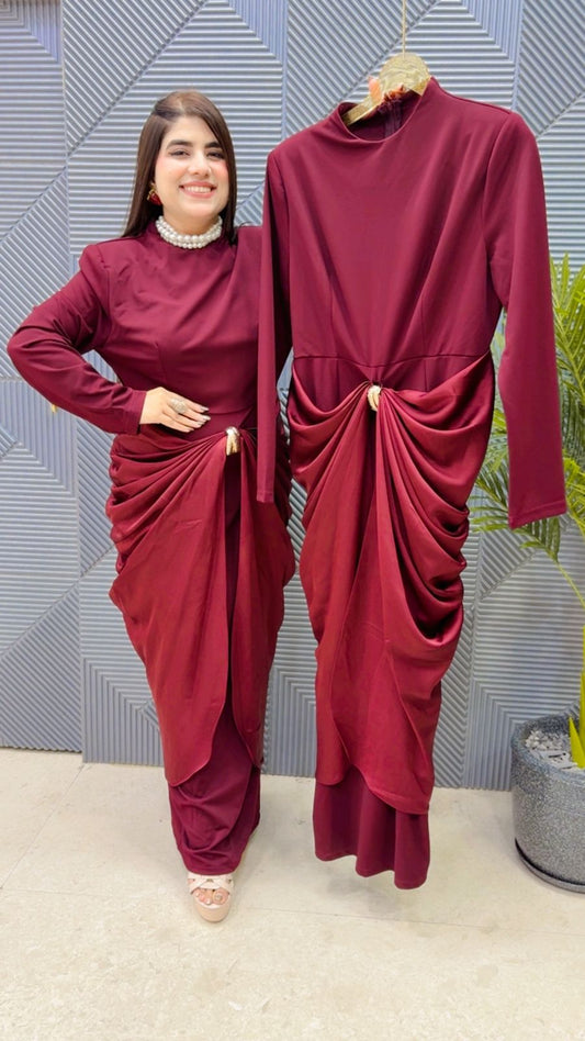 BEAUTIFUL DHOTI DRESS GGR4018