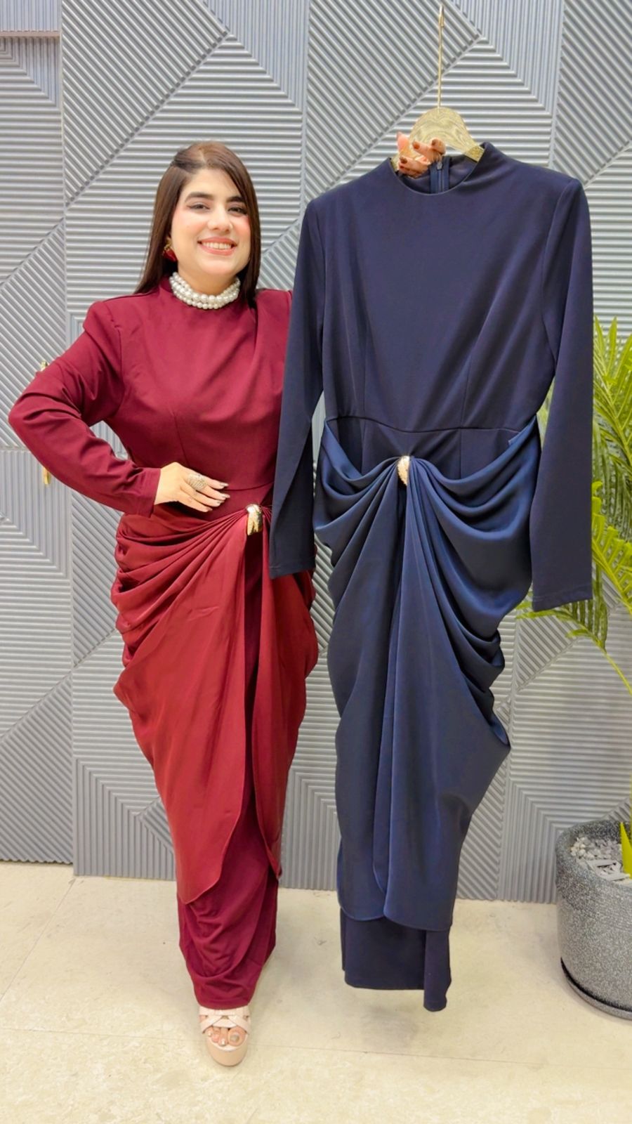 BEAUTIFUL DHOTI DRESS GGR4018