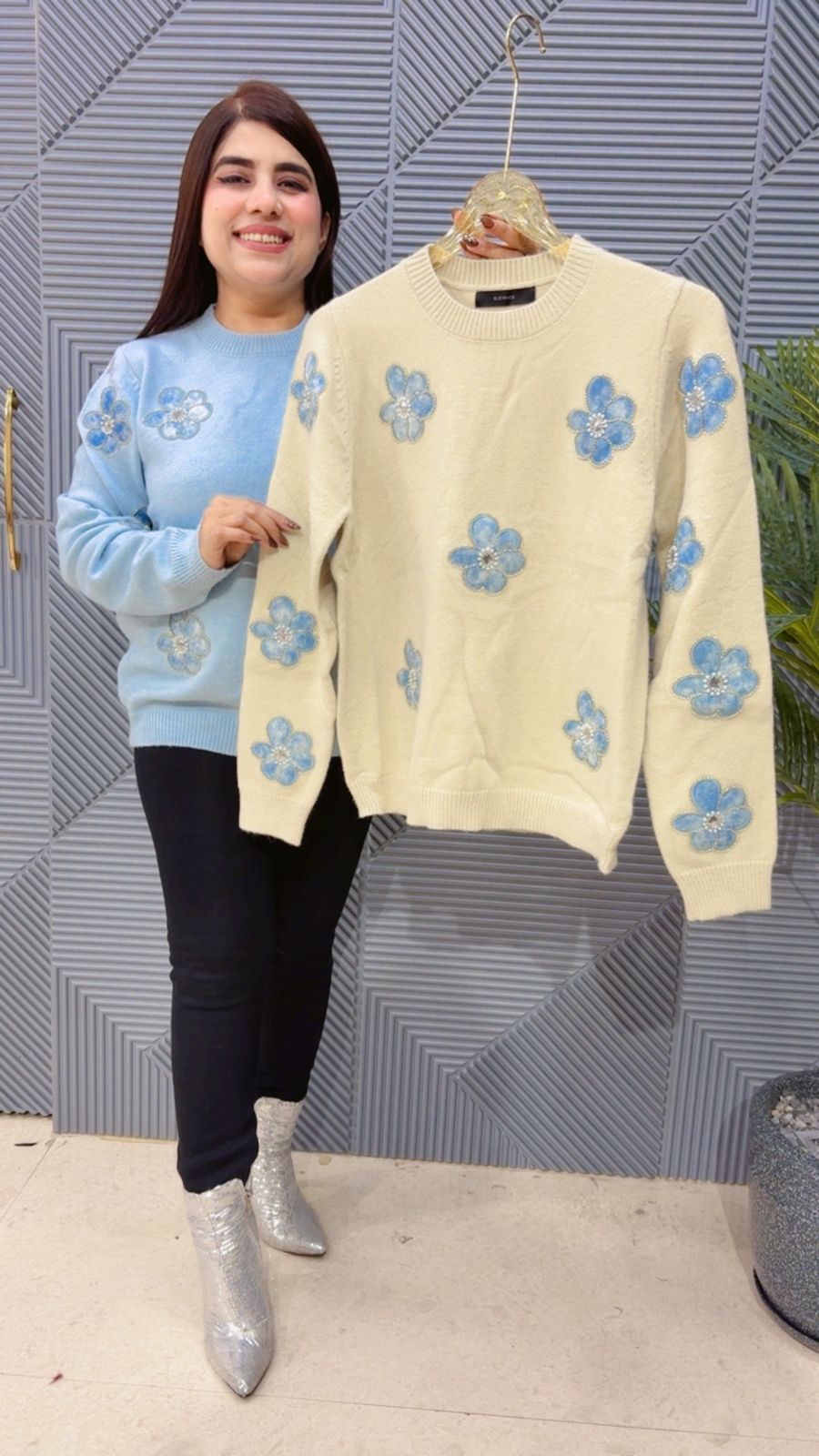 BEAUTIFUL FLOWER  TOP GGR4024