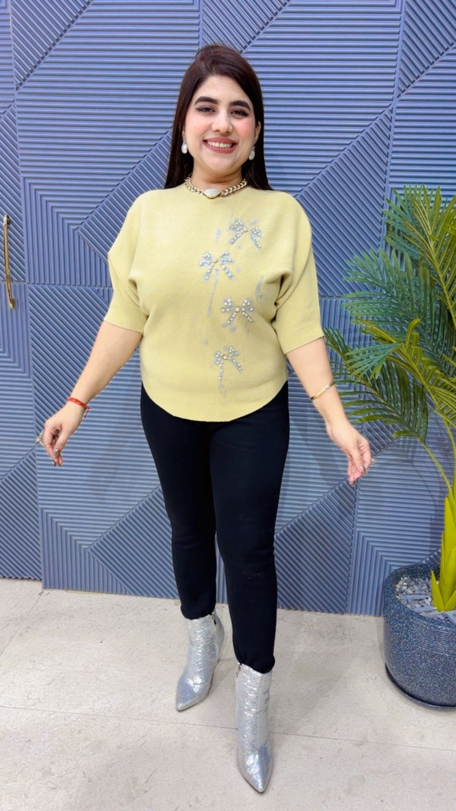 BEAUTIFUL KNITTED TOP GGR4031