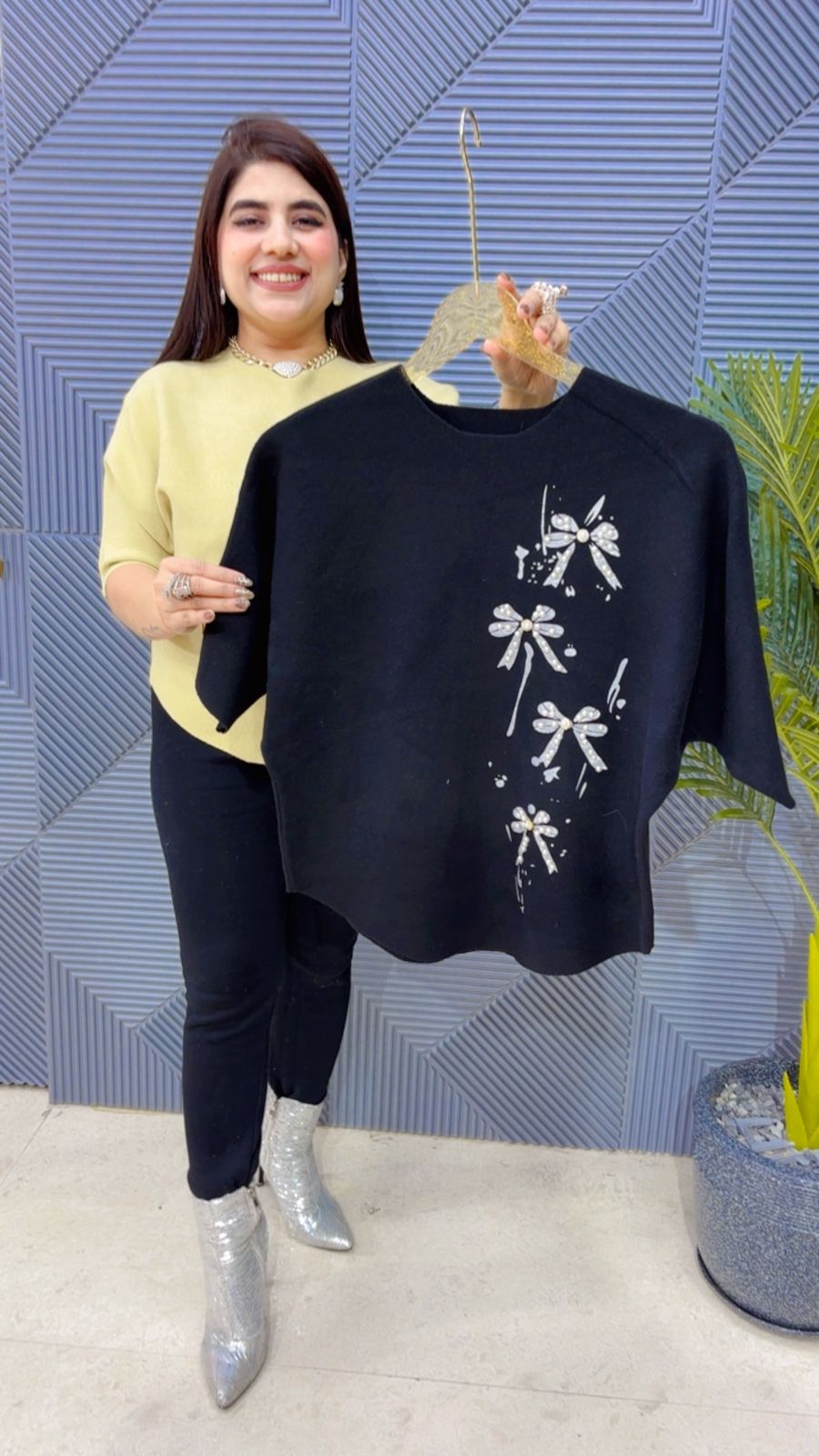 BEAUTIFUL KNITTED TOP GGR4031