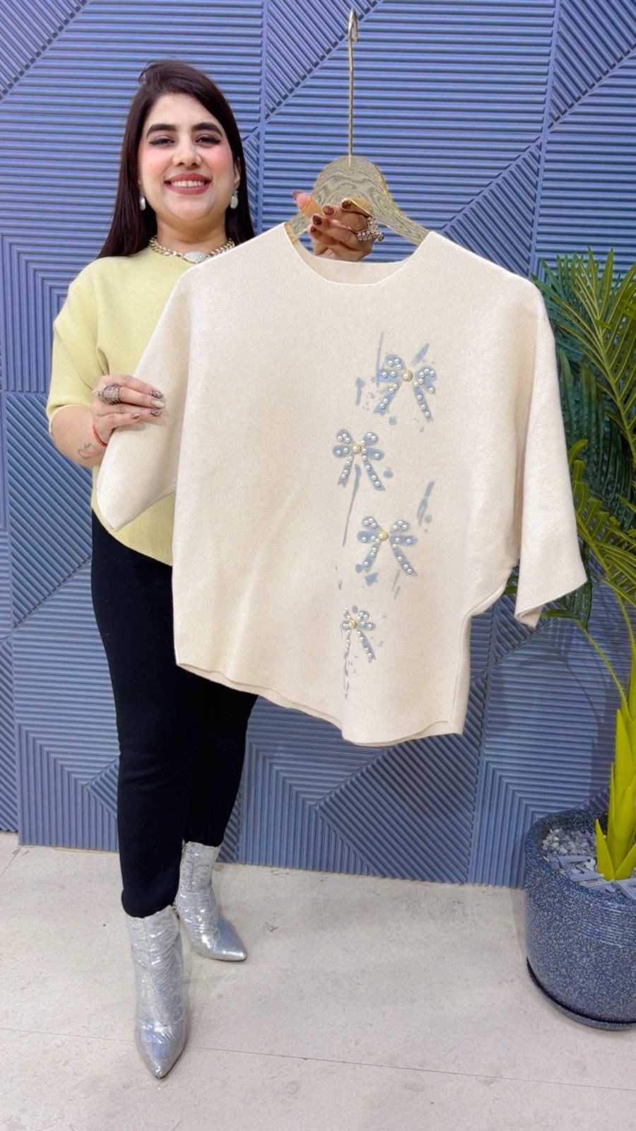 BEAUTIFUL KNITTED TOP GGR4031