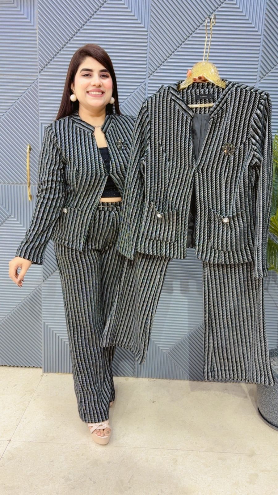 BEAUTIFUL BLAZER SET GGR4055