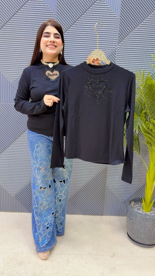 BEAUTIFUL HEART TOP GGR4071