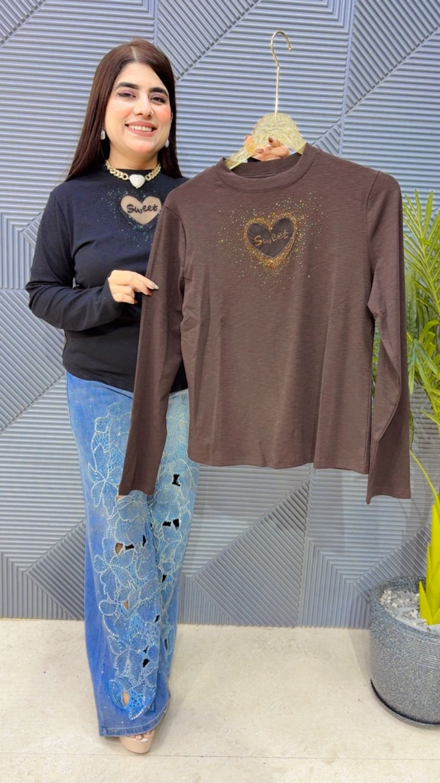 BEAUTIFUL HEART TOP GGR4071