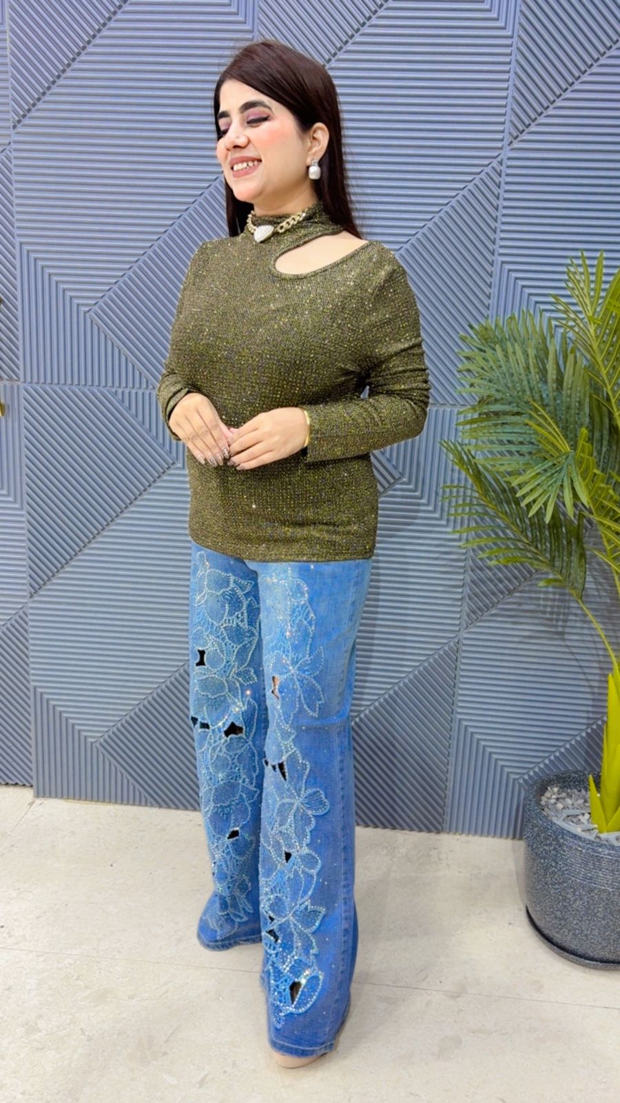 PREMIUM PARTYWEAR TOP GGR4073