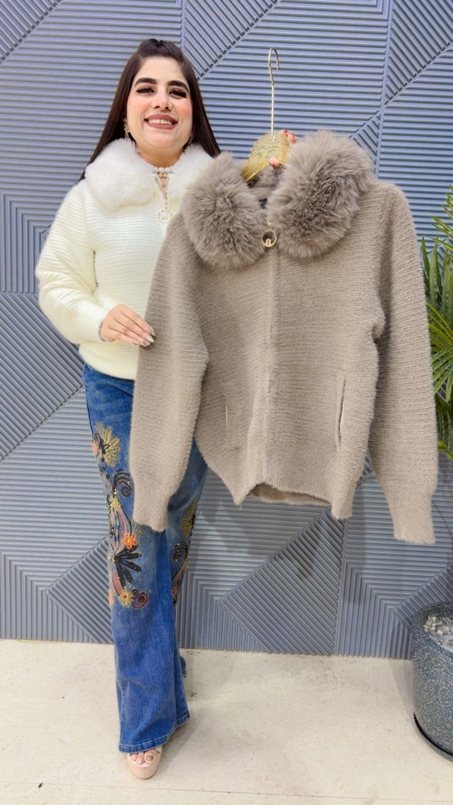 PREMIUM FURR JACKET GGR4081