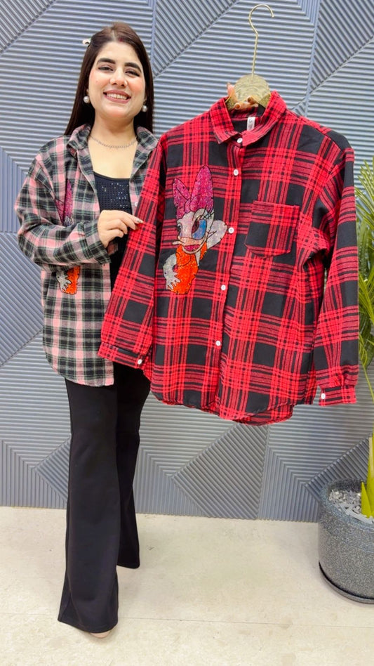 BEAUTIFUL CHECK COTTON SHIRT GGR4101