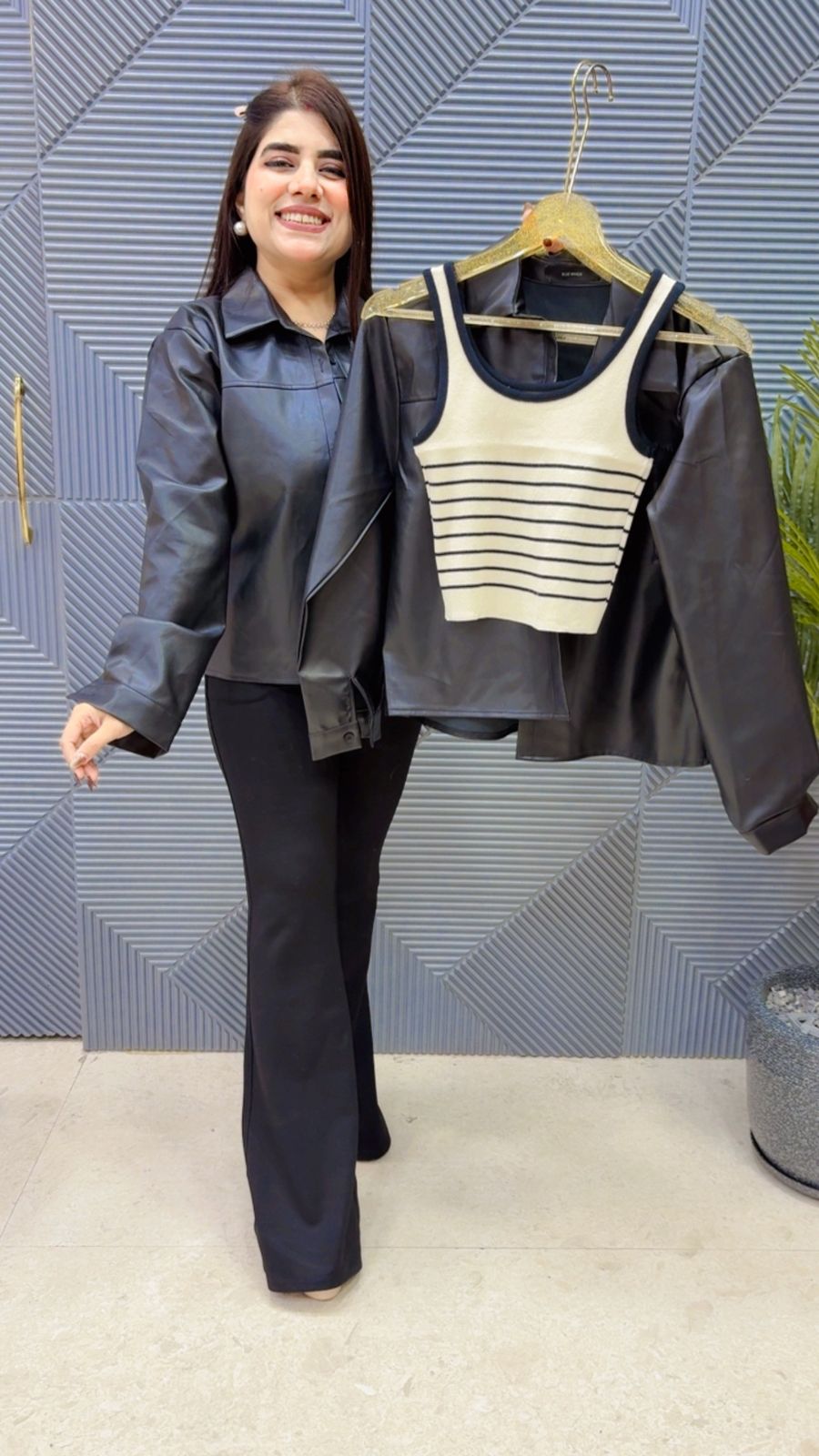 PREMIUM WINTERWEAR 2 PCS JACKET WITH BUSTIER GGR4105