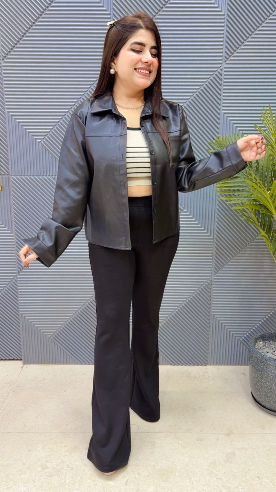 PREMIUM WINTERWEAR 2 PCS JACKET WITH BUSTIER GGR4105